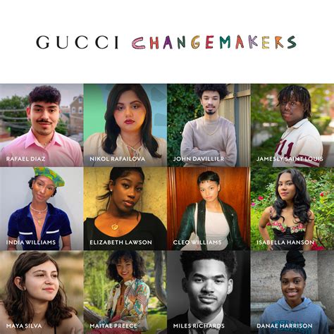 change makers gucci|gucci changemakers scholarship fund.